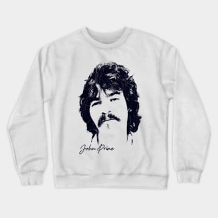 Retro 70s John Prine Crewneck Sweatshirt